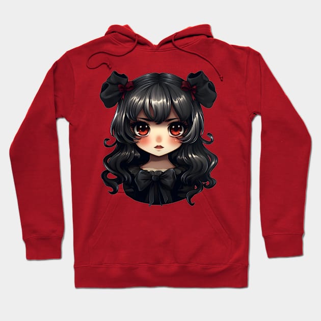 Gothic lolita anime Hoodie by beangeerie